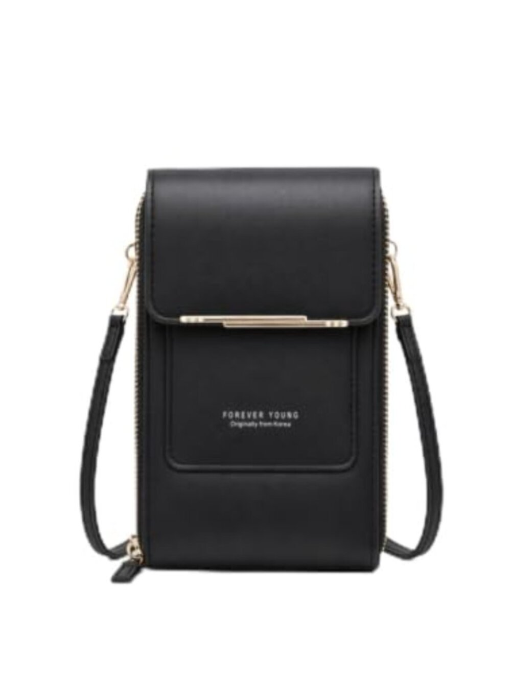 Small Crossbody Phone Purse Touch Screen Window Multi Pocket Wallet Travel
